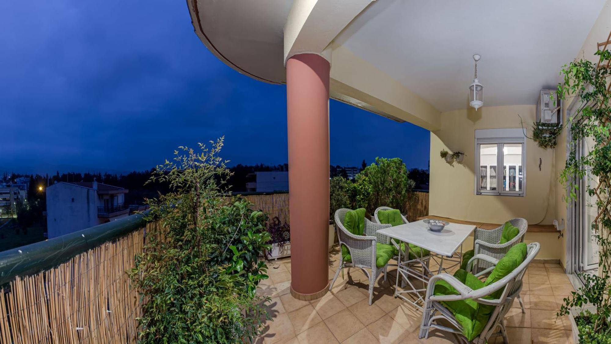 Celestial Garden-Thessaloniki'S Modern, Eclectic Penthouse With An Amazing View And Veranda المظهر الخارجي الصورة